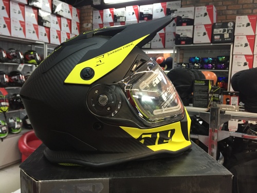 Шлем 509 Delta R3 Carbon Fidlock® (ECE) Hi-Vis Последний размер М фото в интернет-магазине FrontFlip.Ru