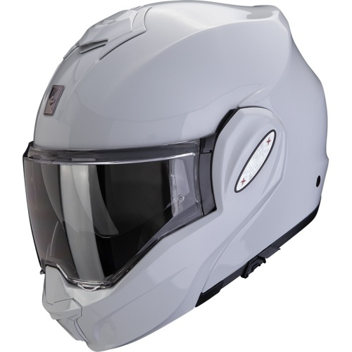 [SCORPION EXO] Мотошлем EXO-TECH EVO PRO SOLID, цвет Серый фото в интернет-магазине FrontFlip.Ru