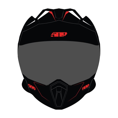 Шлем 509 Delta R4 Fidlock® Black Aura фото в интернет-магазине FrontFlip.Ru