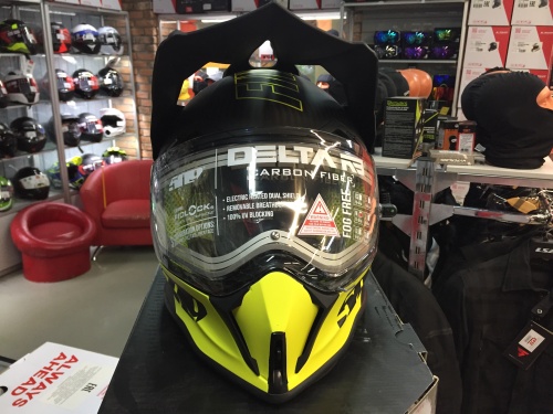 Шлем 509 Delta R3 Carbon Fidlock® (ECE) Hi-Vis Последний размер М фото в интернет-магазине FrontFlip.Ru