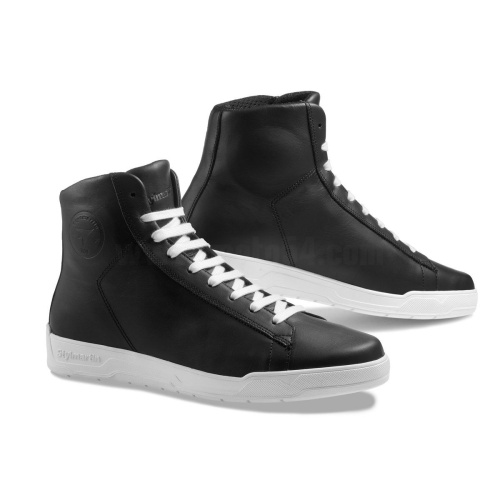 [STYLMARTIN] Мотокеды CORE WP BLACK-WHITE, цвет Черный фото в интернет-магазине FrontFlip.Ru
