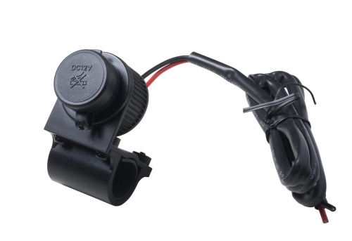 INTERPHONE Розетка-прикуриватель с кабелем 1,5 м на трубчатый руль ACCMOTOSOCKET фото в интернет-магазине FrontFlip.Ru