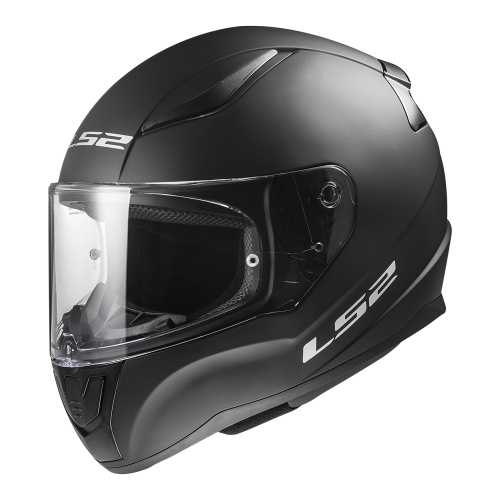 LS2 Мотошлем FF353 RAPID II SOLID черный матовый фото в интернет-магазине FrontFlip.Ru