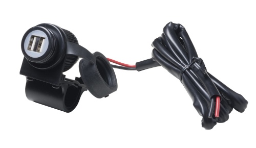INTERPHONE USB-розетка с 2-мя выходами USB на трубчатый руль 2000А ACCMOTO2USB фото в интернет-магазине FrontFlip.Ru