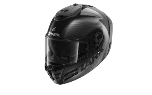 [SHARK] Мотошлем SPARTAN RS CARBON SKIN, цвет Карбон/Черный фото в интернет-магазине FrontFlip.Ru