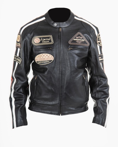 HAWK MOTO Куртка мужская BLACK SPACE фото в интернет-магазине FrontFlip.Ru