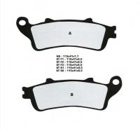 NISSIN   Тормозные колодки  2P-250ST-F2  (165/3)