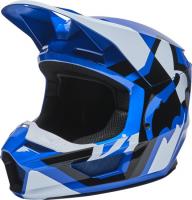 Мотошлем подростковый Fox V1 Lux Youth Helmet Blue