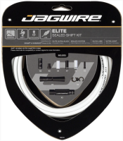 Набор рубашек и тросиков переключения Jagwire Elite Sealed Shift Kit 2X White (SCK001)