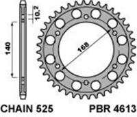 PBR Звезда задняя    4613-47   (сталь)
