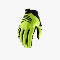 Велоперчатки 100% R-Core Glove Fluo Yellow