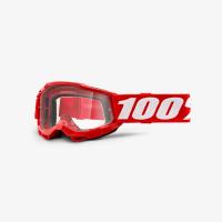Очки подростковые 100% Accuri 2 Youth Goggle Red / Clear Lens (50321-101-03)