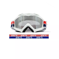 ARIETE Кроссовые очки (маска) ADRENALINE PRIMIS WHITE (moto parts)