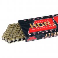 JT Цепь приводная, шаг 520,120 звеньев, без сальников Улица / двойного назначения,замок клипса в комплекте 520hdr-gb120