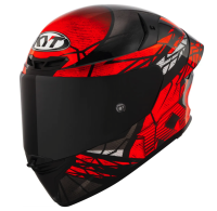 [KYT] Мотошлем TT-REVO COMBUSTION ORANGE, цвет Красный Матовый