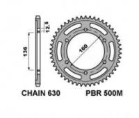 PBR Звезда задняя    500m-40   (сталь)