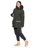 SNOW HEADQUARTER Снегоходная куртка женская B-8913 Хаки