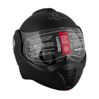 Шлем Beon Reverse 1 MAT BLACK