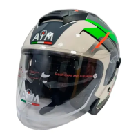 Шлем AiM JK526 Fluo-Green/White/Black