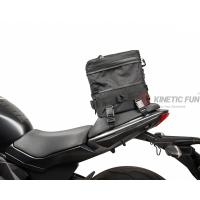 [KINETIC FUN] Сумка на хвост мотоцикла Sportbike (8-12 л) текстиль, цвет Черный