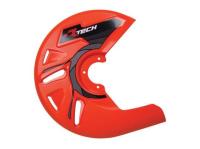 RTech Защита тормозного диска универсальная оранжевая неон (moto parts)