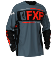 FXR MX Футболка Clutch Off-Road Jersey 20 Steel/Black/Nuke