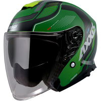 AXXIS OF504SV Mirage SV Vilage Matt Green шлем открытый зеленый матовый
