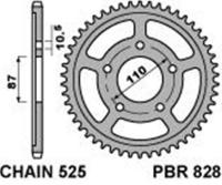PBR Звезда задняя    828-46   (сталь)