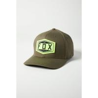 Бейсболка Fox Emblem Flexfit Hat Olive Green