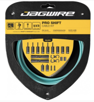 Набор рубашек и тросиков переключения Jagwire Pro Shift Kit 2X Bianchi Celeste (PCK508)