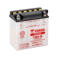 YUASA   Аккумулятор  YB9-B с электролитом