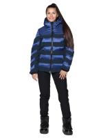 SNOW HEADQUARTER Зимняя куртка женская B-098 Темно-синий