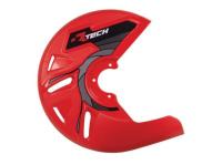 RTech Защита тормозного диска универсальная красная (moto parts)