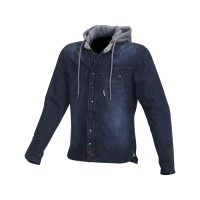 MACNA WESTCOAST Куртка джинсовая темно/синяя
