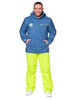 SNOW HEADQUARTER Горнолыжный костюм мужской A-8652 Лимонно-синий