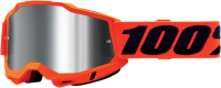 Очки 100% Accuri 2 Goggle Neon Orange / Mirror Silver Lens (50221-252-05)