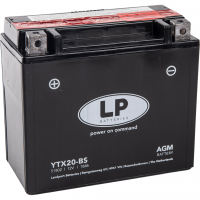 Аккумулятор Landport YTX20-BS, 12V, AGM