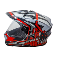 Шлем AiM JK802S Red/Grey/Black