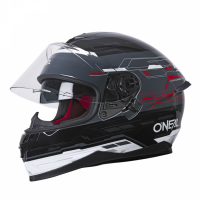 Шлем интеграл O'NEAL Challenger Matrix, глянец красный/черный