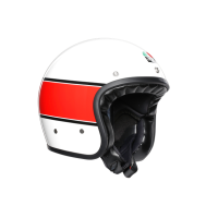 AGV Мотошлем X70 Solid Multi Mino 73 White-red