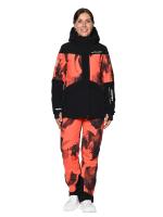 SNOW HEADQUARTER Горнолыжный костюм женский KB-0211 Оранжевый
