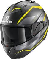 Шлем SHARK EVO ES YARI Mat Antracite/Yellow/Silver