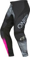 Штаны кросс-эндуро O'NEAL Element Racewear V.22, женский черный/серый