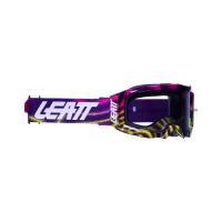Очки Leatt Velocity 5.5 Zebra Neon Light Grey 58% (8022010410)