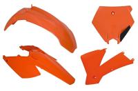 RTech Комплект пластика KTM SX-SXF250-450 03 # SX-SXF125-250-400-450-520-525 04 # EXC-EXCF 04 оранжевый (moto parts)