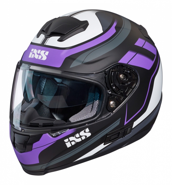 Moto Helmet Purple