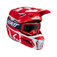 Мотошлем Leatt Moto 3.5 Helmet Kit Red 2025