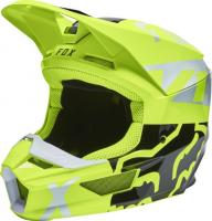 Мотошлем Fox V1 Skew Helmet Flow Yellow