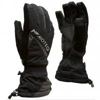 Зимние перчатки MOTEQ СНЕЖОК, не промокаемые на мембране черный/серый