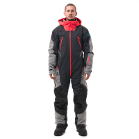 Dragonfly Комбинезон EXTREME 2.0 Man Black - Red - Grey 2024 Утепленный (100)